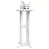  Bárasztal Fehér 55x55x107 cm HDPE