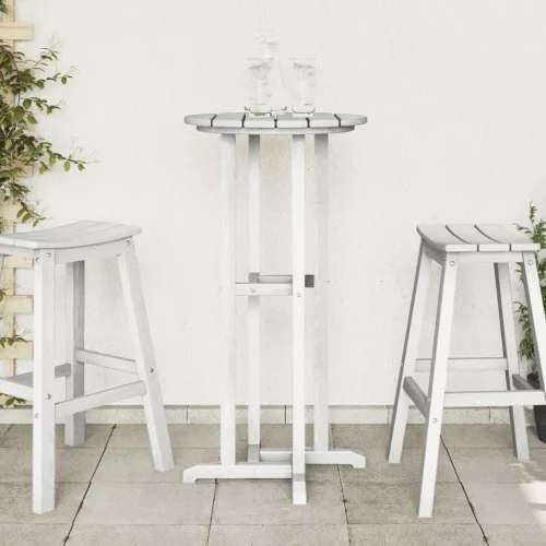  Bárasztal Fehér 55x55x107 cm HDPE
