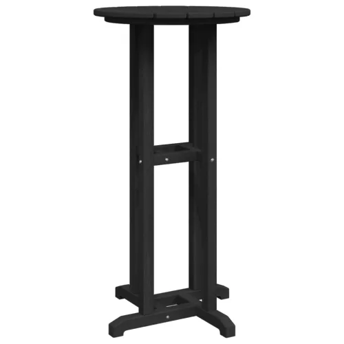  Bárasztal Fekete 55x55x107 cm HDPE