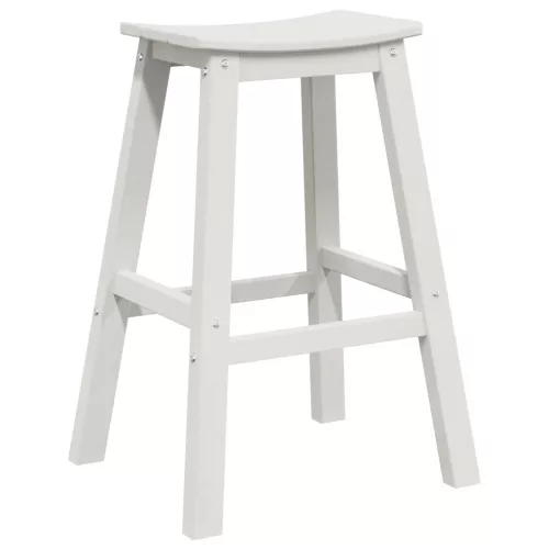  bárszékek 2 db Fehér HDPE
