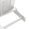  összecsukható Adirondack szék Fehér 74.5x80.5x90 cm HDPE