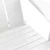  összecsukható Adirondack szék Fehér 74.5x80.5x90 cm HDPE