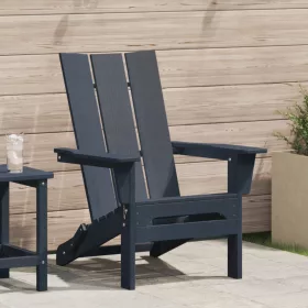    összecsukható Adirondack szék tengerészkék 74.5x80.5x90 cm HDPE