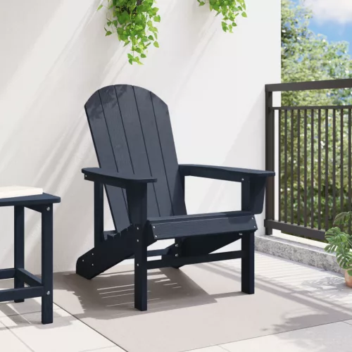  Adirondack szék Tengerészkék 74x82x91 cm HDPE