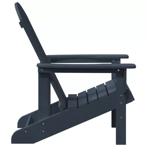  Adirondack szék Tengerészkék 74x82x91 cm HDPE