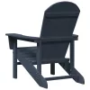  Adirondack szék Tengerészkék 74x82x91 cm HDPE