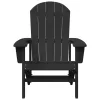  Adirondack szék fekete 74x82x91 cm HDPE