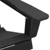 Adirondack szék fekete 74x82x91 cm HDPE