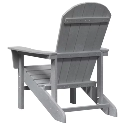  Adirondack szék Világosszürke 74x82x91 cm HDPE