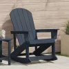  Tengerészkék Adirondack hintaszék 73.5x92x90 cm HDPE