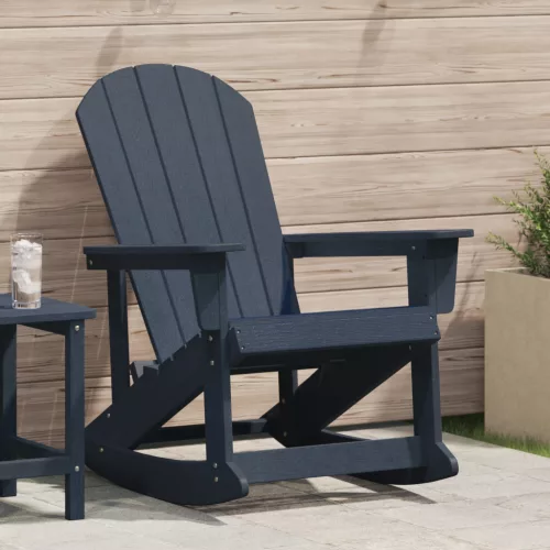  Tengerészkék Adirondack hintaszék 73.5x92x90 cm HDPE