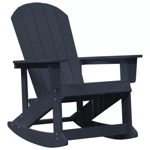  Tengerészkék Adirondack hintaszék 73.5x92x90 cm HDPE