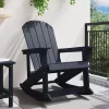  Tengerészkék Adirondack hintaszék 73.5x92x90 cm HDPE
