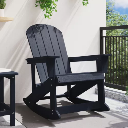  Tengerészkék Adirondack hintaszék 73.5x92x90 cm HDPE