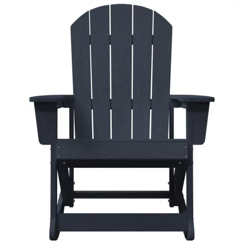  Tengerészkék Adirondack hintaszék 73.5x92x90 cm HDPE