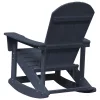  Tengerészkék Adirondack hintaszék 73.5x92x90 cm HDPE