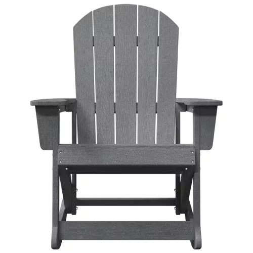  Adirondack hintaszék Világosszürke 73.5x92x90 cm HDPE