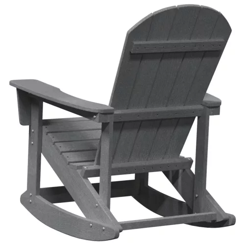  Adirondack hintaszék Világosszürke 73.5x92x90 cm HDPE
