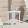  Adirondack oldaltáblázat fehér 38x38x45 cm HDPE