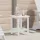  Adirondack oldaltáblázat fehér 38x38x45 cm HDPE