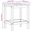  Adirondack oldaltáblázat fehér 38x38x45 cm HDPE
