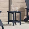  Adirondack oldalsó asztal tengerészkék 38x38x46 cm HDPE