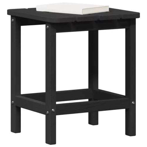  Adirondack oldalsó asztal Fekete 38x38x45 cm HDPE