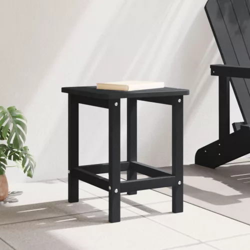  Adirondack oldalsó asztal Fekete 38x38x45 cm HDPE