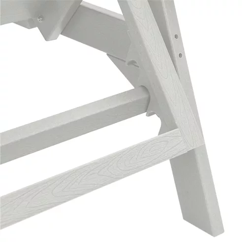  Napozóágy Fehér 53x162x98.5 cm HDPE