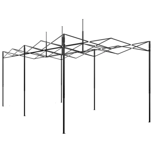  Melegház tetővel Zöld 290 x 580 x 315 cm Acél