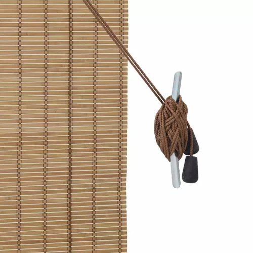 Roletta függönyökkel Természet 100 x 220 cm bambusz