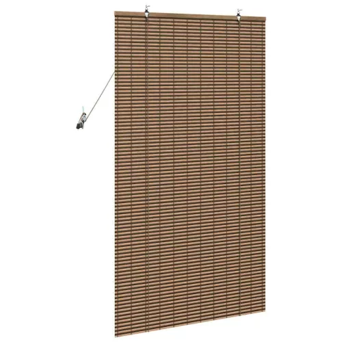  Roletta függönyökkel Barna 80 x 160 cm bambusz