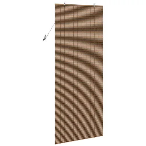  Roletta függönyökkel Barna 90 x 220 cm bambusz