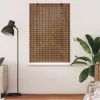  Roletta függönyökkel Barna 110 x 160 cm bambusz