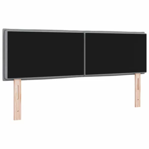  Fejtámla fejtámlával Világosszürke 144 cm Műbőr