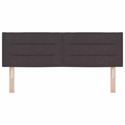  Fejtámla fejtámlával Sötét Barna 144 cm Műbőr