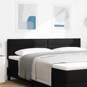  Fejtámla fejtámlával Fekete 180 cm Műbőr