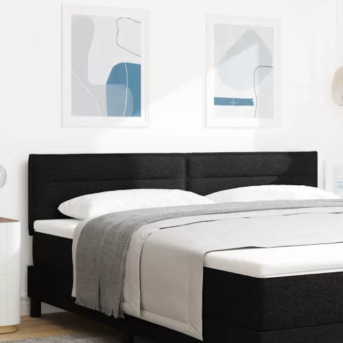  Fejtámla fejtámlával Fekete 180 cm Műbőr