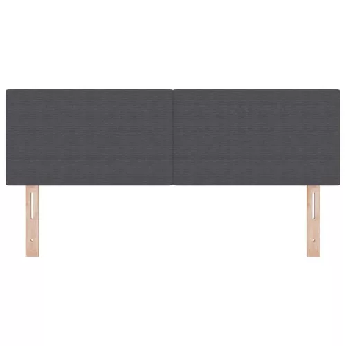  Fejtámla fejtámlával Sötétszürke 144 cm Műbőr