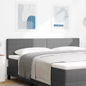  Fejtámla fejtámlával Világosszürke 180 cm Műbőr