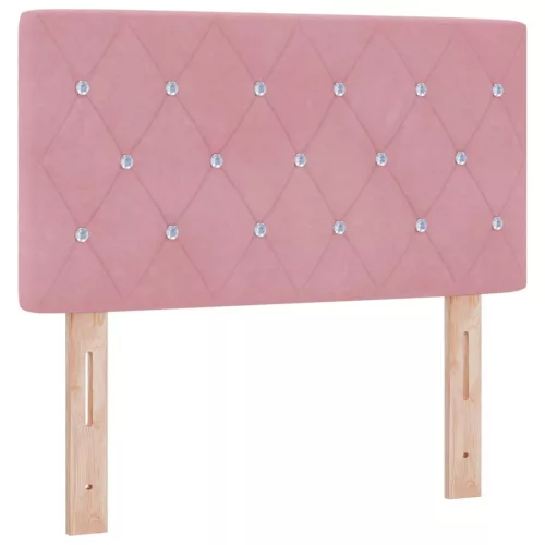  Fejtámla fejtámlával Rózsaszín 80 cm Műbőr