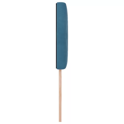  Fejtámla Kristálygombos Tűzött Sötétkék 100 cm Bársonyos