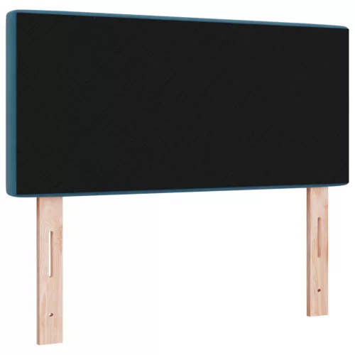  Fejtámla Kristálygombos Tűzött Sötétkék 100 cm Bársonyos