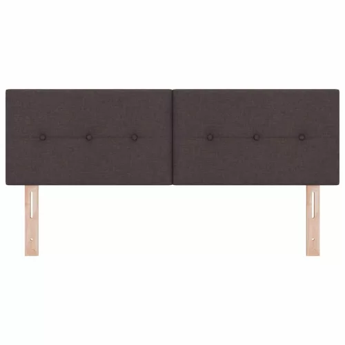  Fejtámla fejtámlával Sötét Barna 160 cm Műbőr