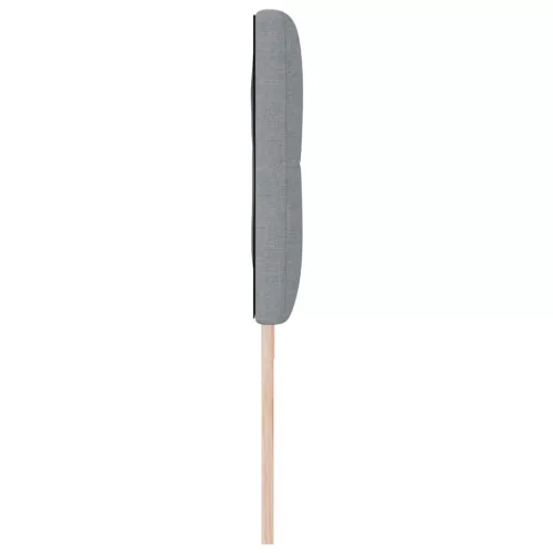  Fejtámla fejtámlával Világosszürke 180 cm Műbőr