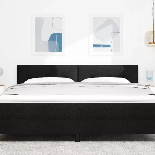  Fejtámla fejtámlával Fekete 180 cm Műbőr