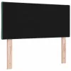  Fejtámla Sötétzöld 100 cm Bársony