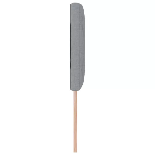  Fejtámla fejtámlával Világosszürke 160 cm Műbőr