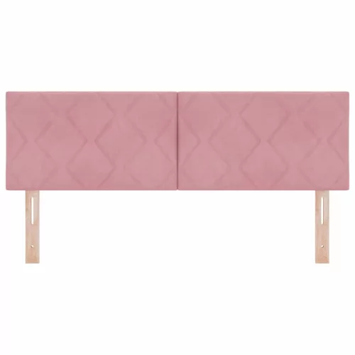  Fejtámla fejtámlával Rózsaszín 160 cm Bársony