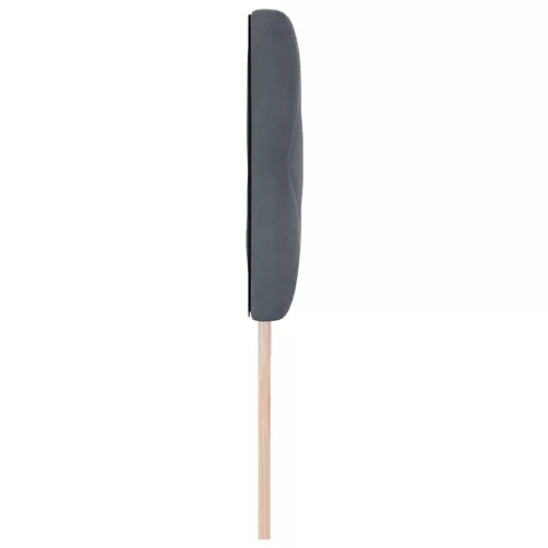  Fejtámla fejtámlával Sötétszürke 180 cm Bársony